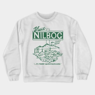 Visit Nilbog Crewneck Sweatshirt